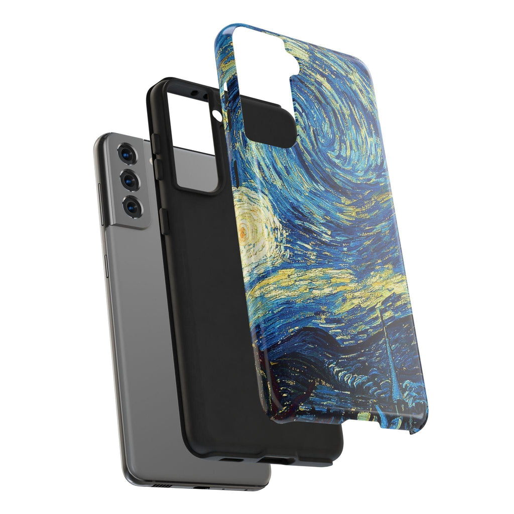 Blue And Yellow Theme Art Colors Tough Phone Cases