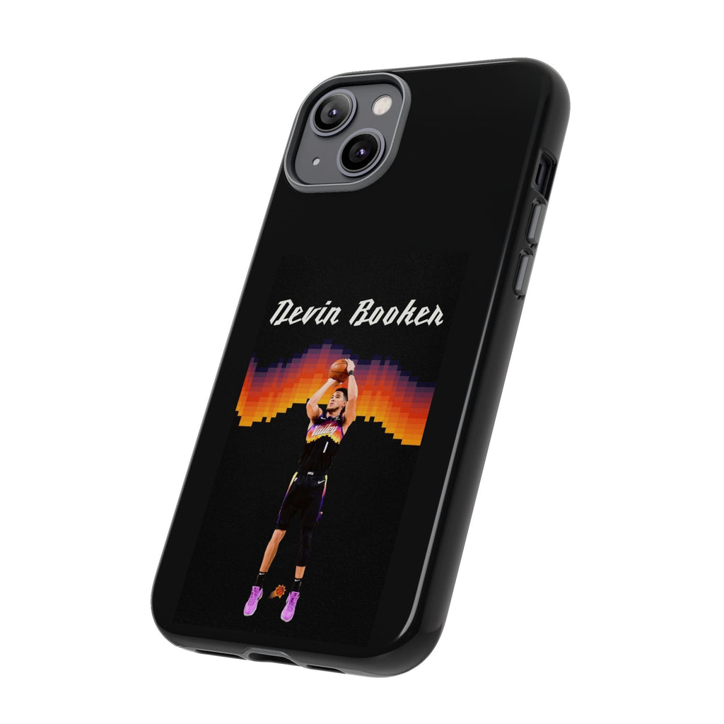 Devin Booker Precision Blaze Series – Dual-Layer ShockGuard Protection | Fits iPhone 8–16 Pro Max & Samsung Galaxy S10–S25 Ultra
