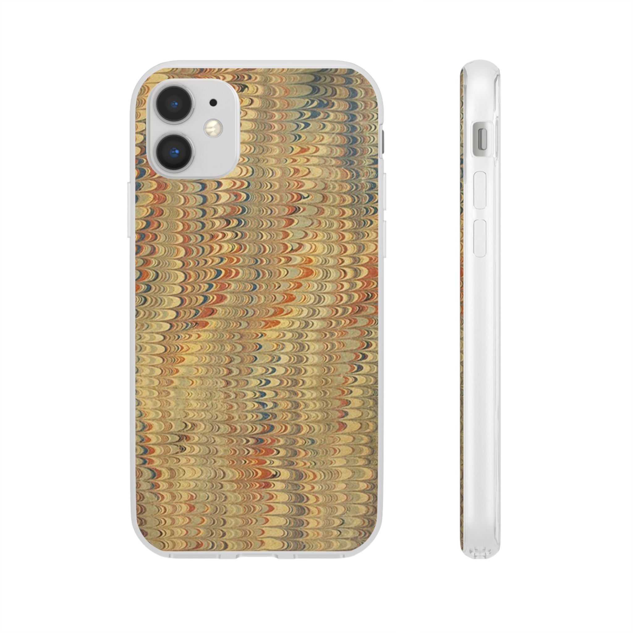 Golden Fall Neutrals Italian Marbled Design Stylish Phone Cases