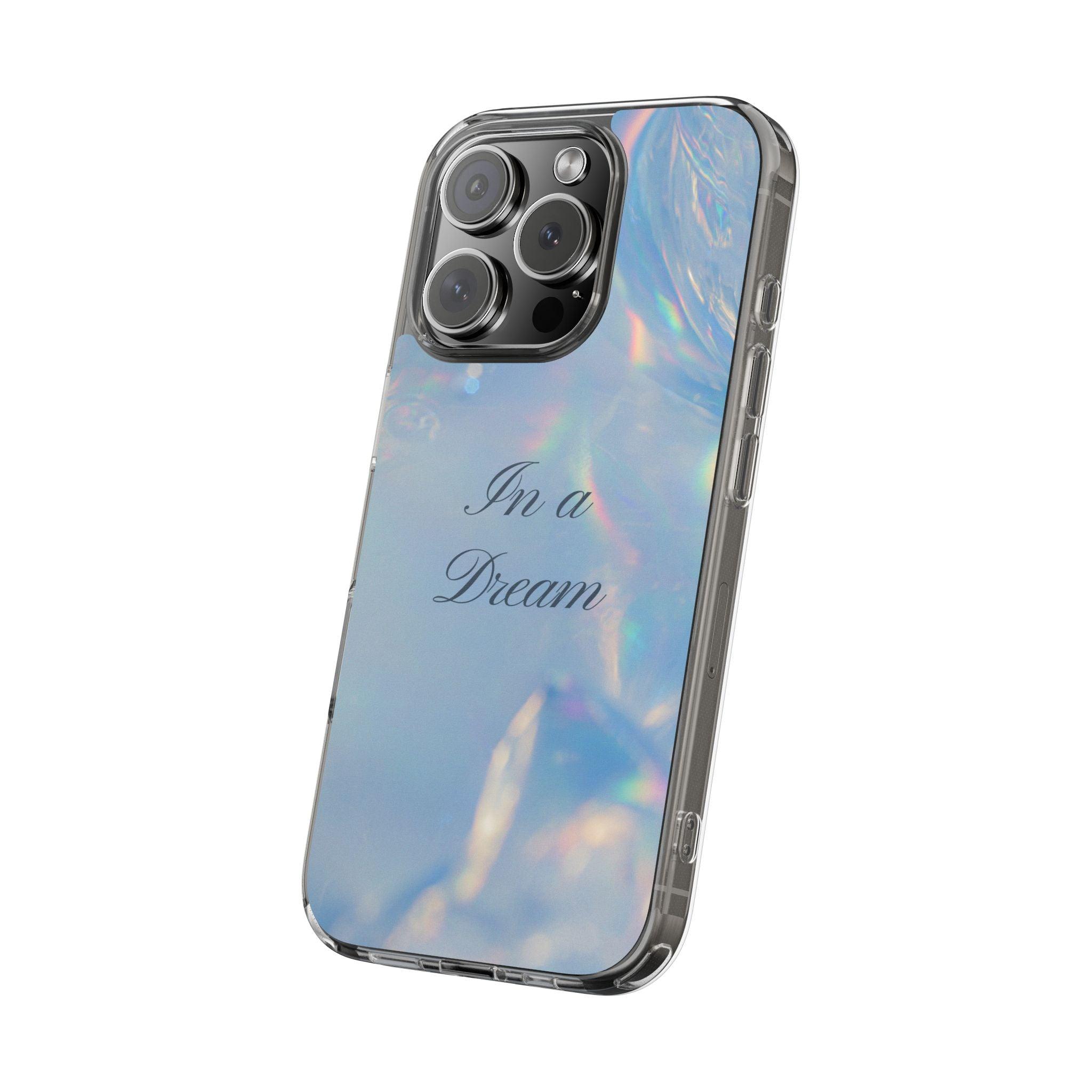 In a Dream Shinny Blue Clear Cases