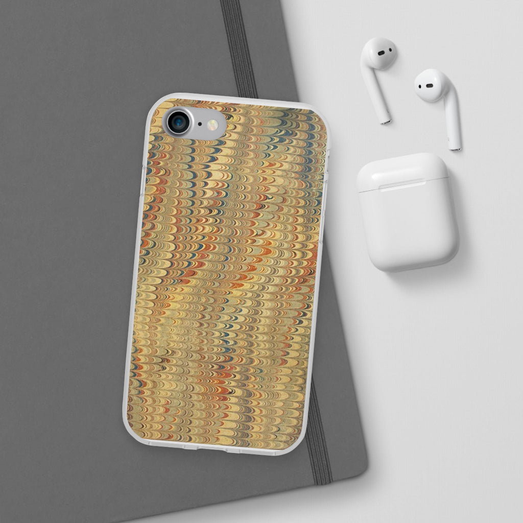 Golden Fall Neutrals Italian Marbled Design Stylish Phone Cases