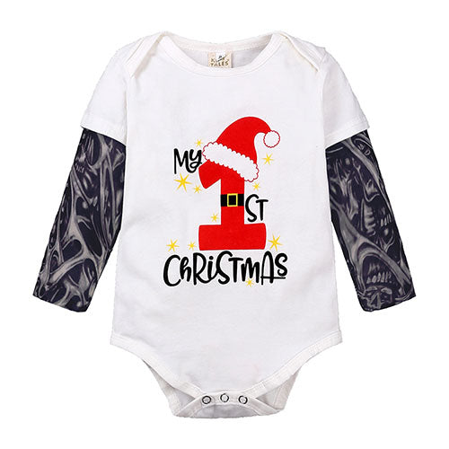 Baby cotton romper