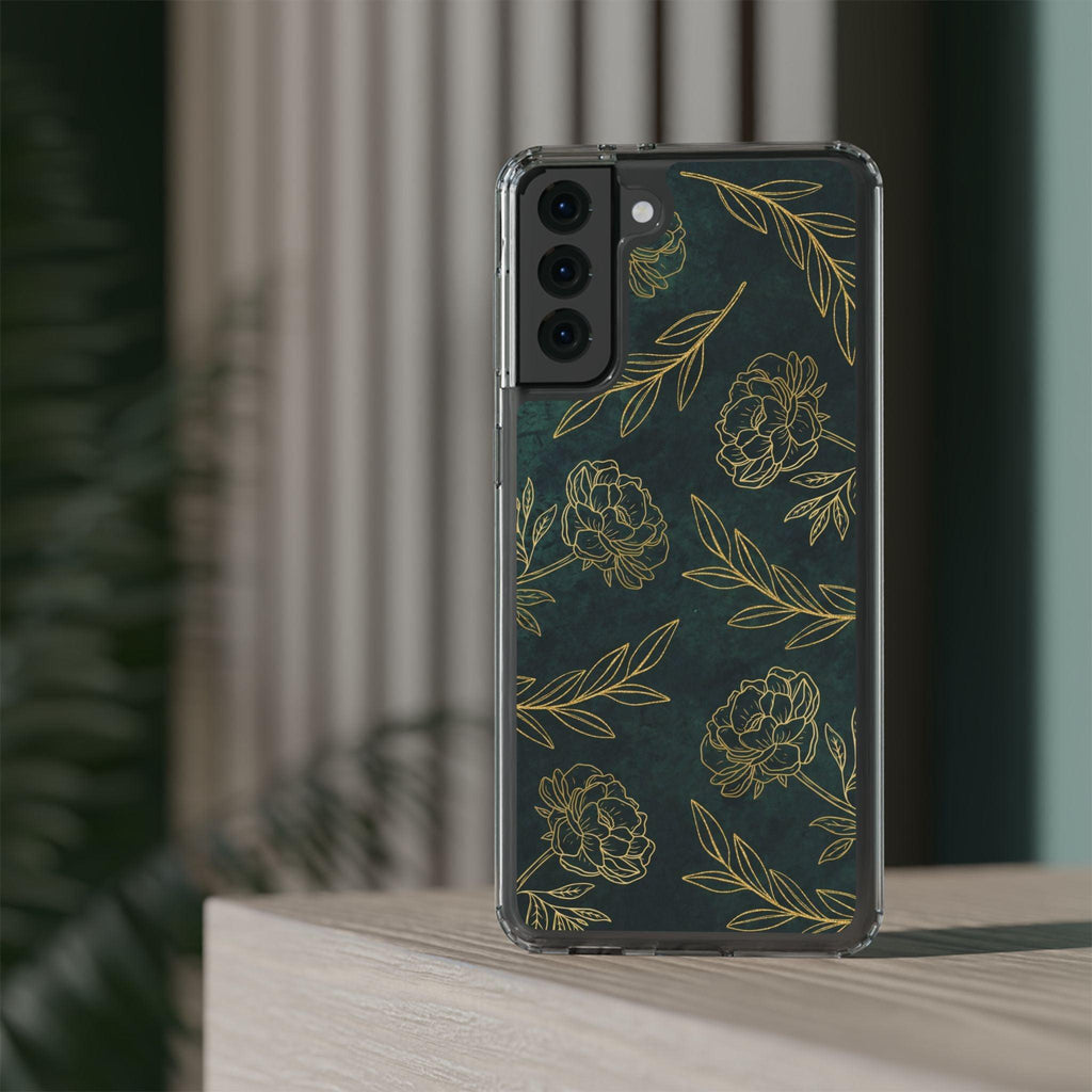 Floral Pattern Clear Cases