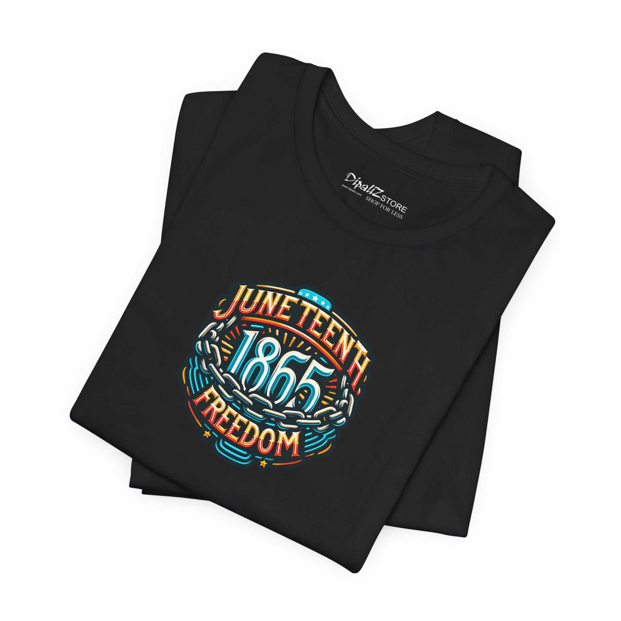 Unisex Jersey Short Sleeve Tee - Celebrate Juneteenth 1865 - DipaliZ