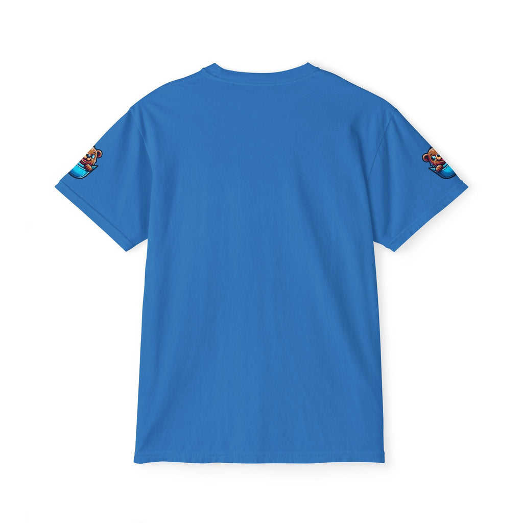 Bear In A Pocket Tee - Eco-Friendly Cotton Unisex - DipaliZ