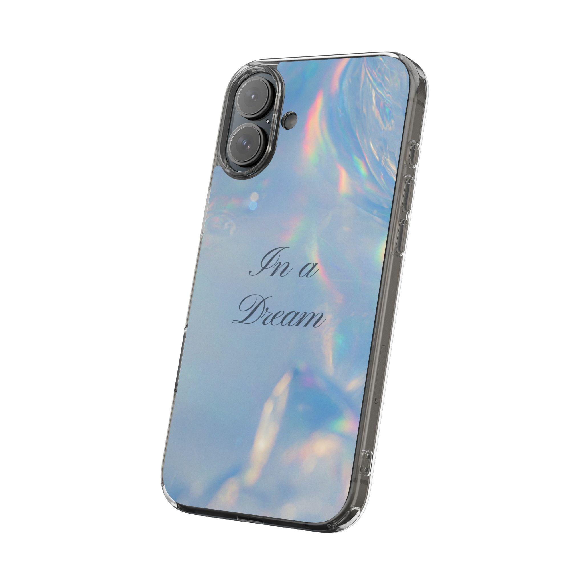 In a Dream Shinny Blue Clear Cases