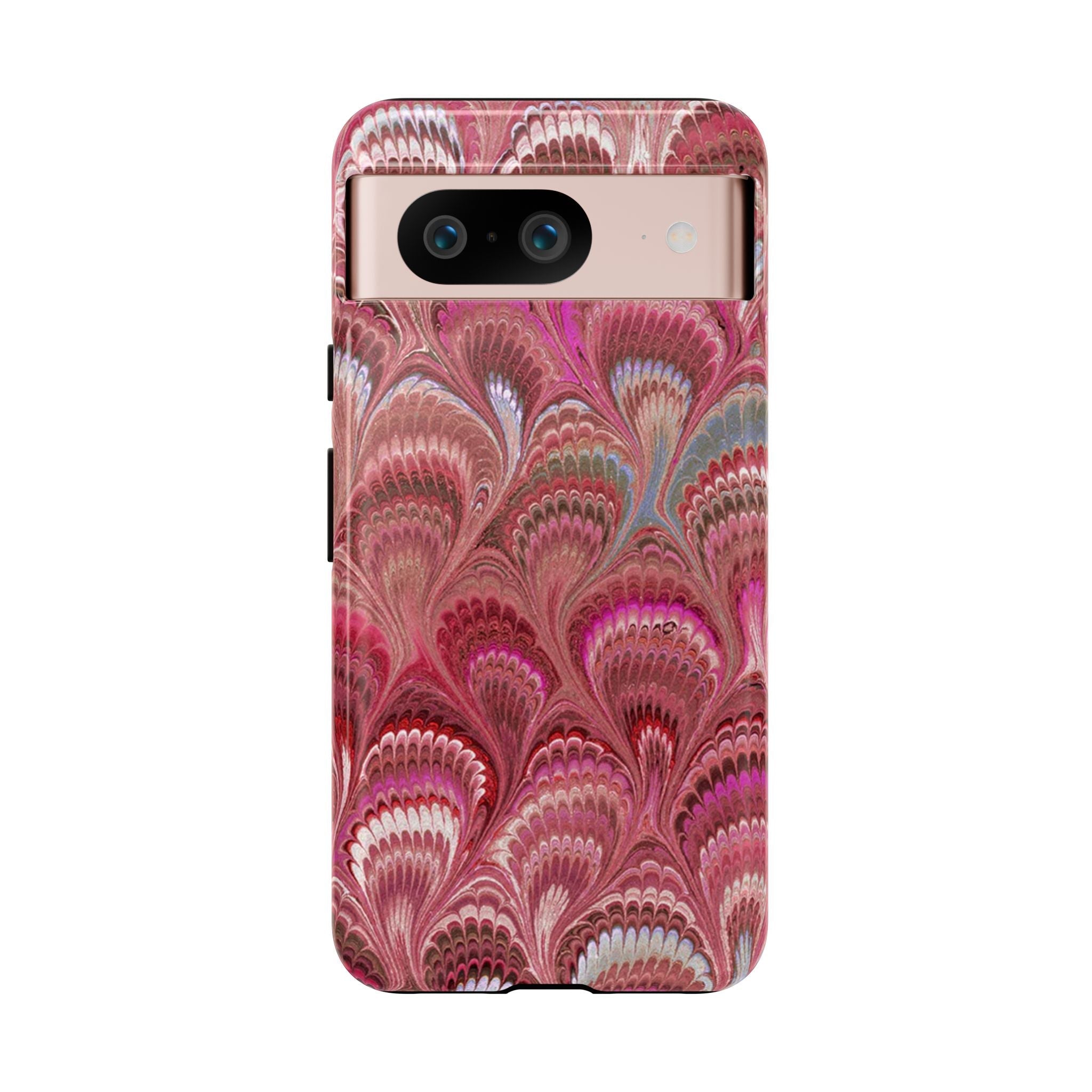 Shades of Pink Marbled Phone Case —  Dual Layer - Tough Protective Phone Cover