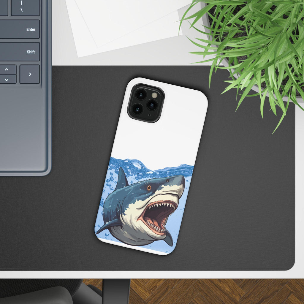 Shark Frenzy Phone Case – Dive into Bold Style