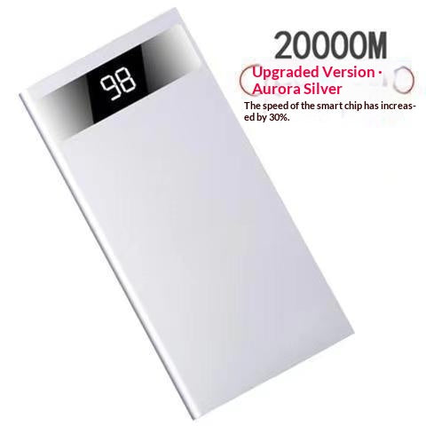 Ultra-Thin Portable Power Bank Charger – Slim, Lightweight External Battery Pack for Smartphones & Devices