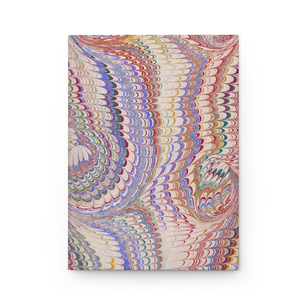 Pastel Pink Vintage Italian Marble Hardcover Journal Matte, Hand-Painted Design, Artistic Notebook, Writing Diary, Lined - Unique Gift