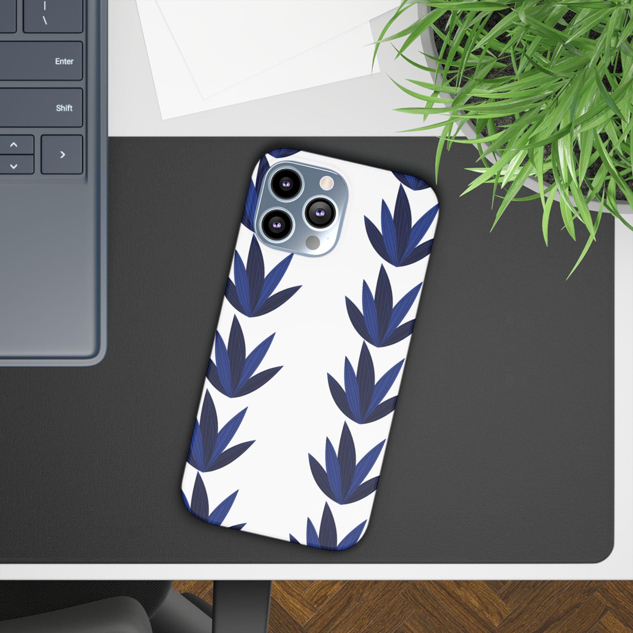 Leafy Serenity Phone Case – Embrace Nature’s Calm