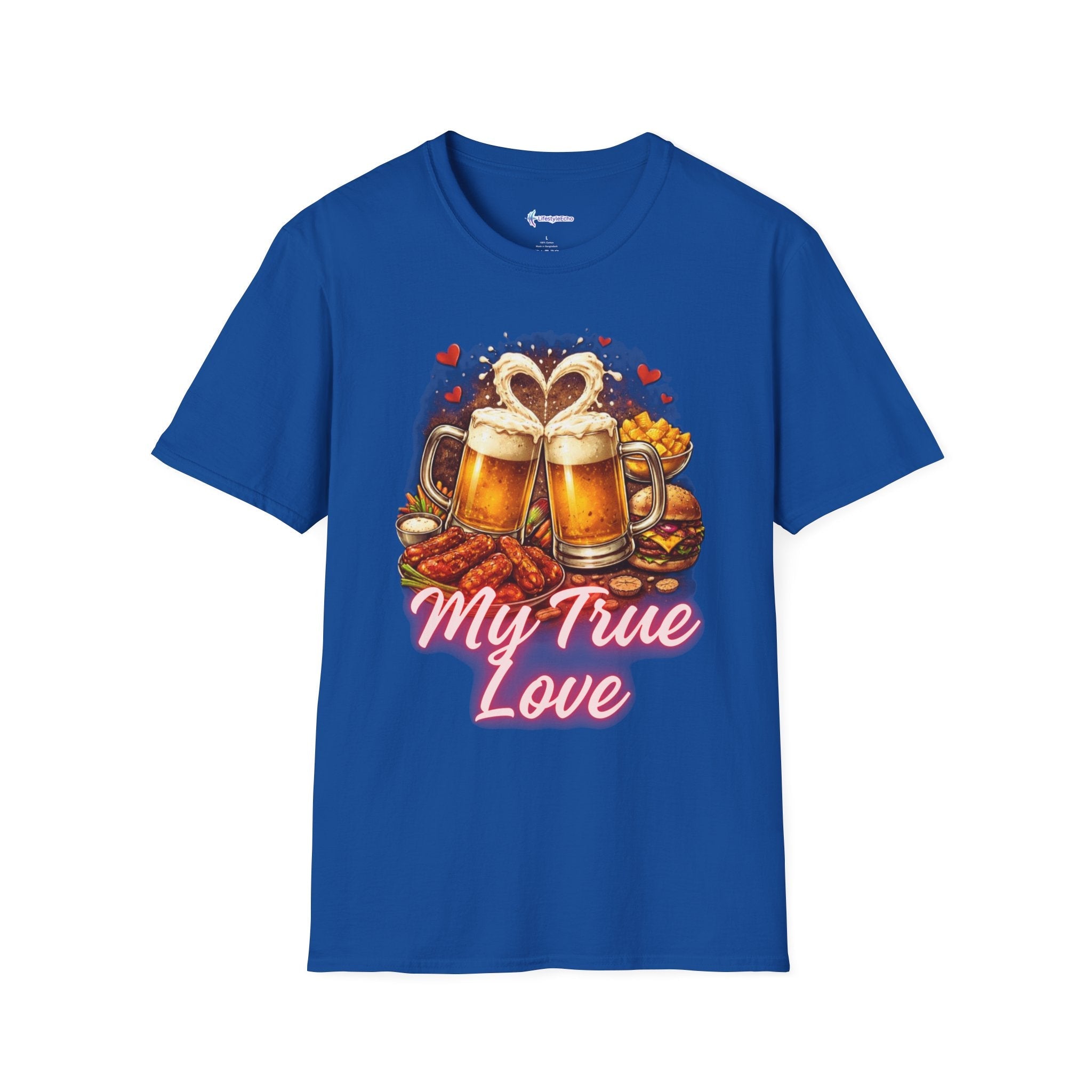 Food & Beer Valentine's T-Shirt - My One True Love