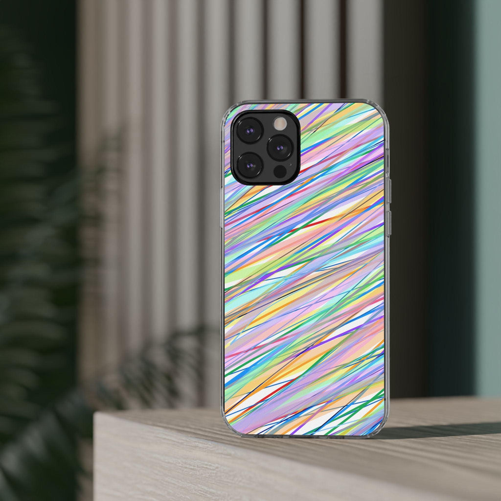 Threads Of Colors Clear Case