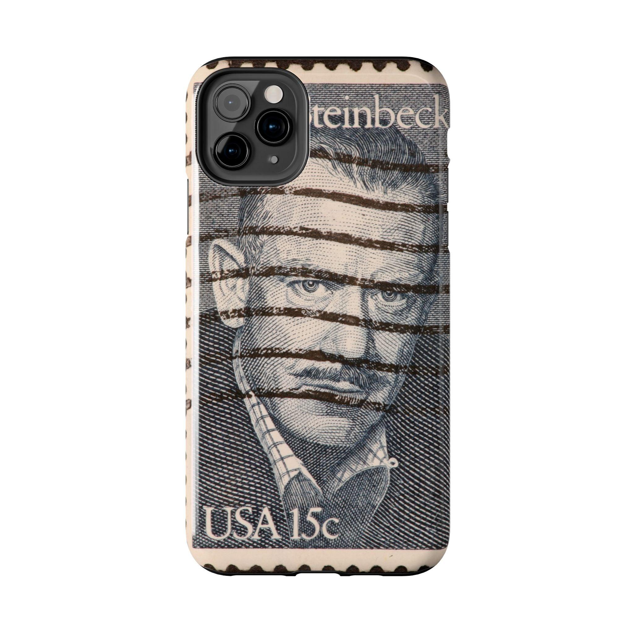 John Steinbeck USA 15c Printed Tough Phone Case for iPhone - Literary Tribute Design