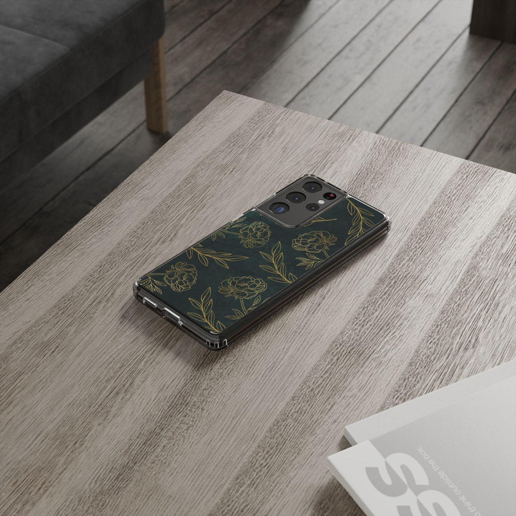 Floral Pattern Clear Cases