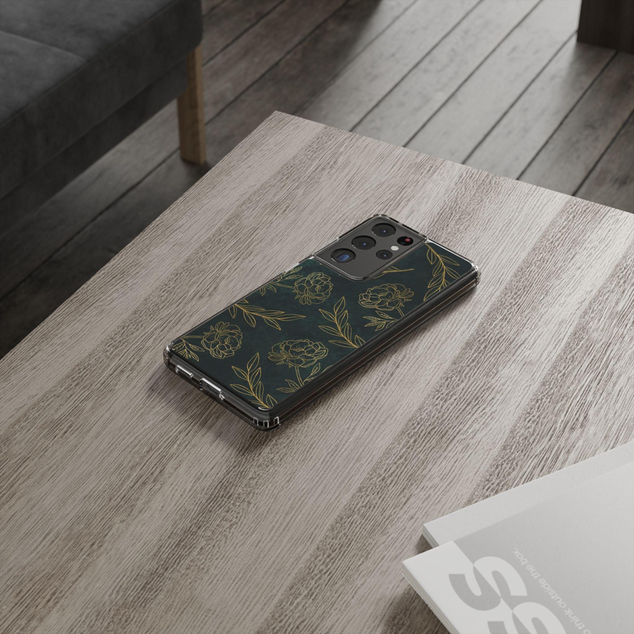Floral Pattern Clear Cases