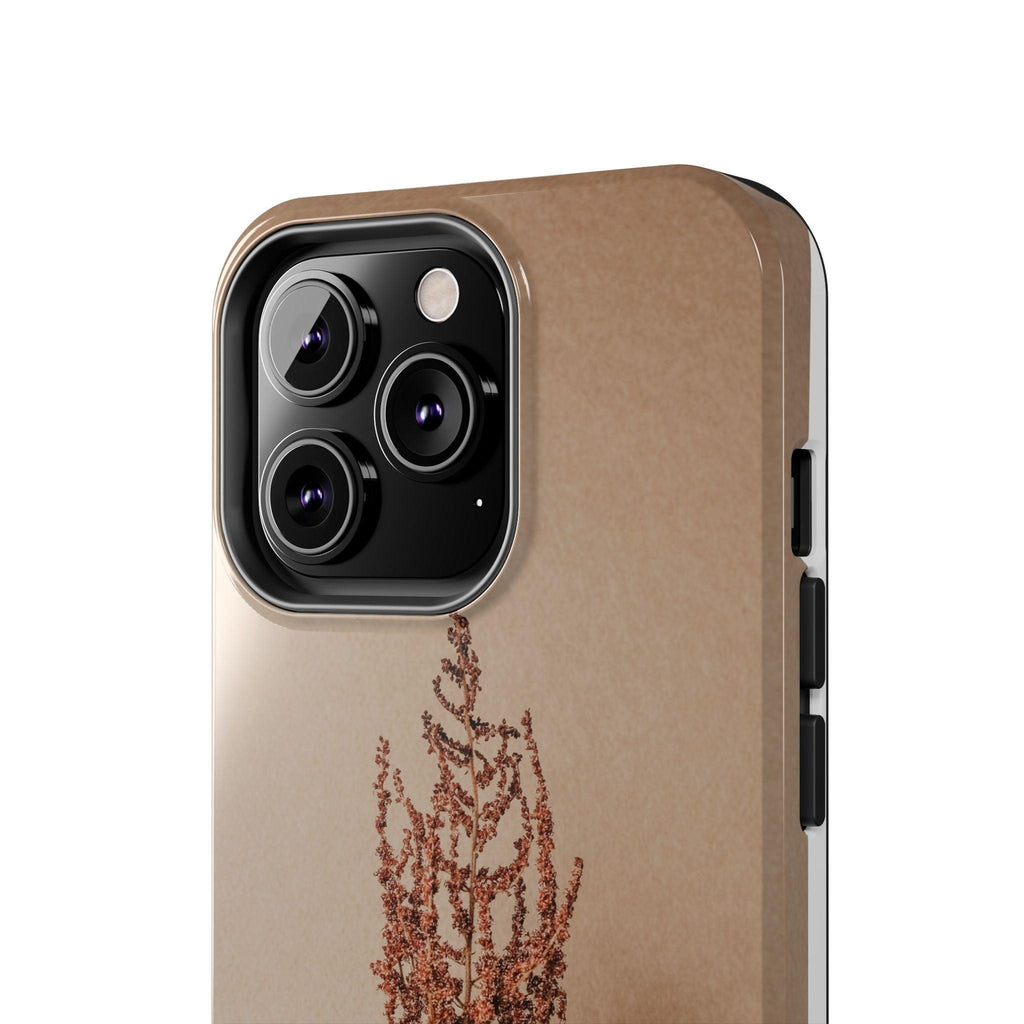 Brown Dry Leaf Tough Phone Cases