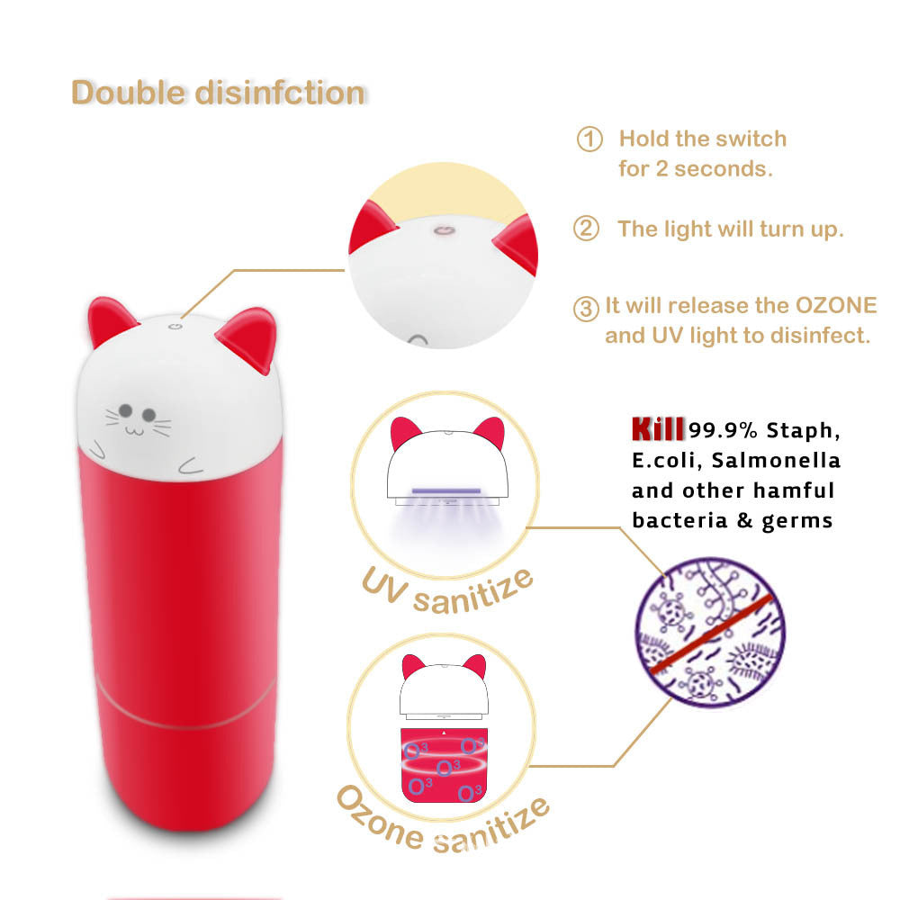 Rechargeable ultraviolet sterilizer