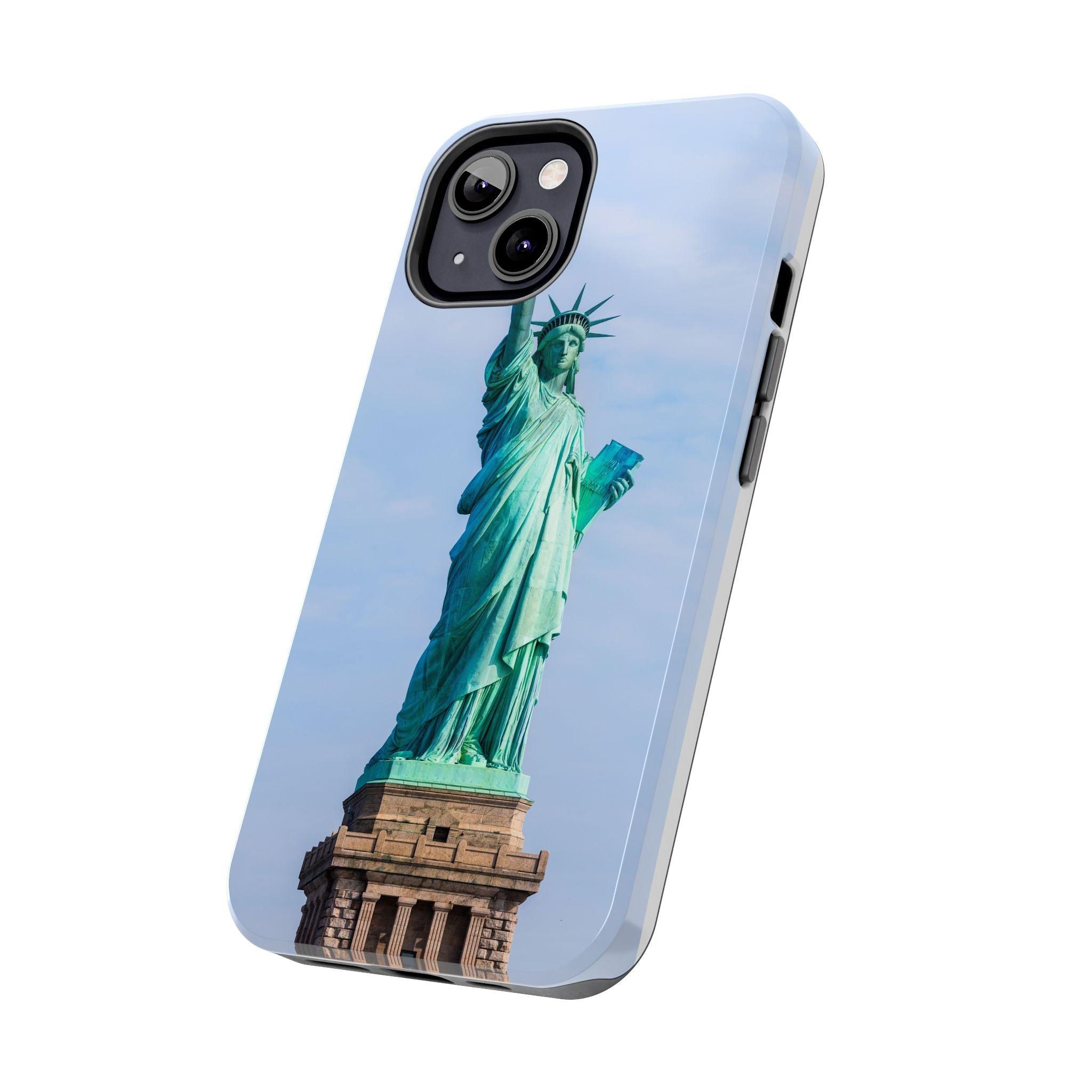 Statue of Liberty Printed Tough Phone Case - Iconic Freedom Design