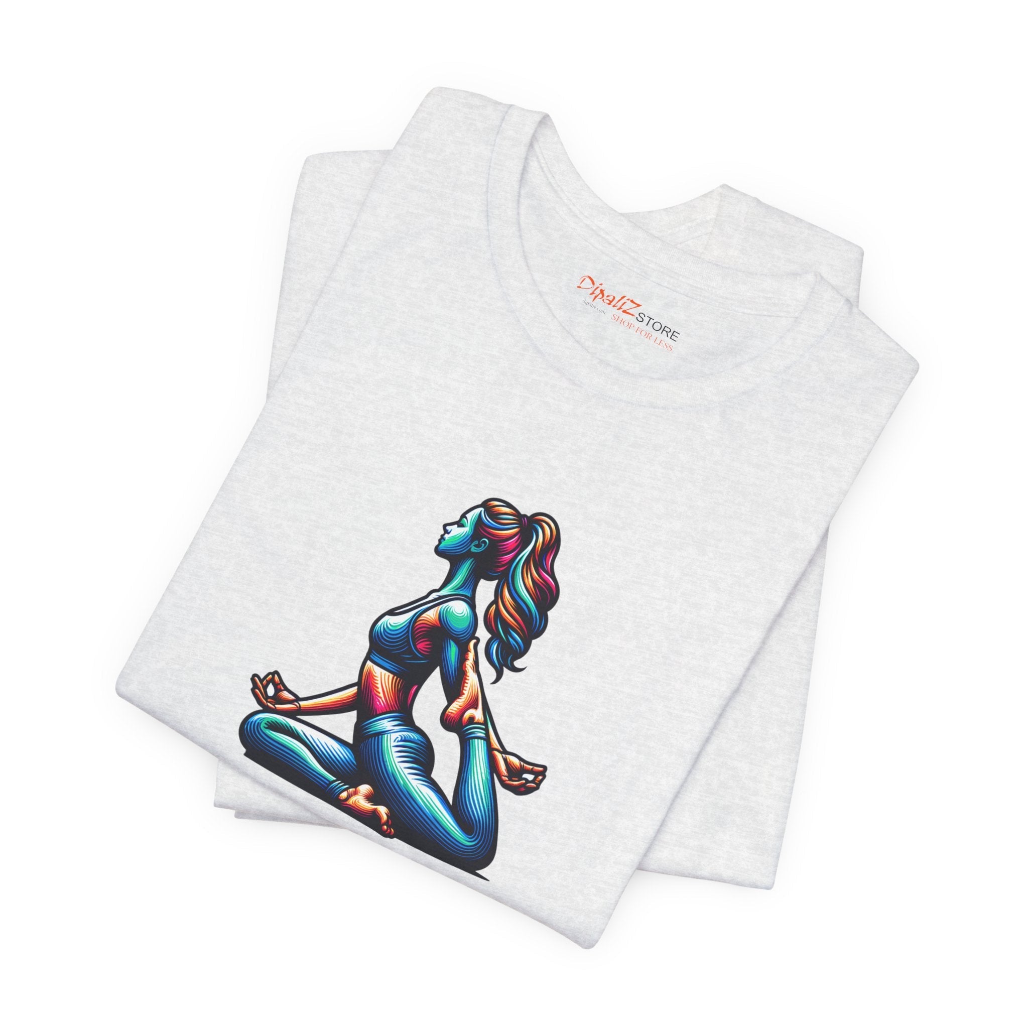 Yoga Unisex Jersey Short Sleeve Tee - Soft Cotton - DipaliZ