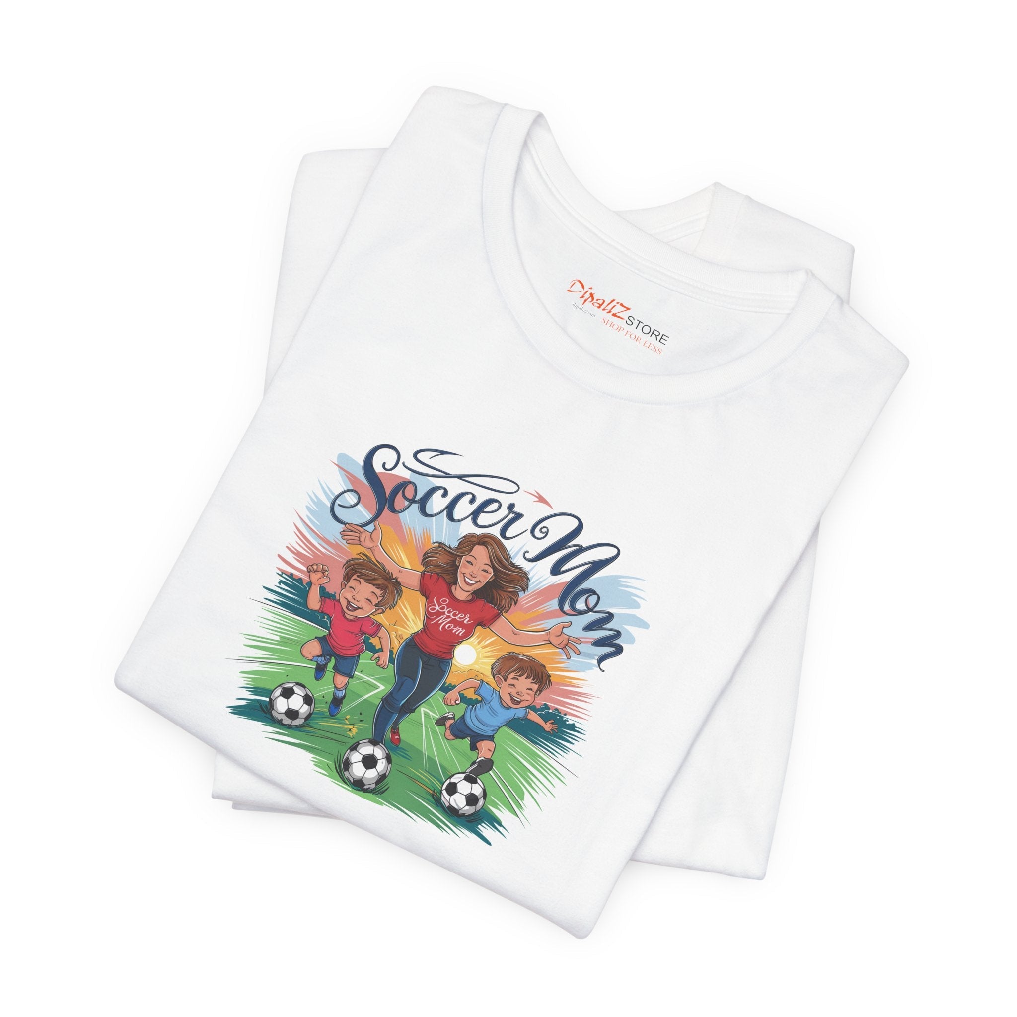 Soccer Mom Short Sleeve Tee - Soft Cotton Unisex - DipaliZ