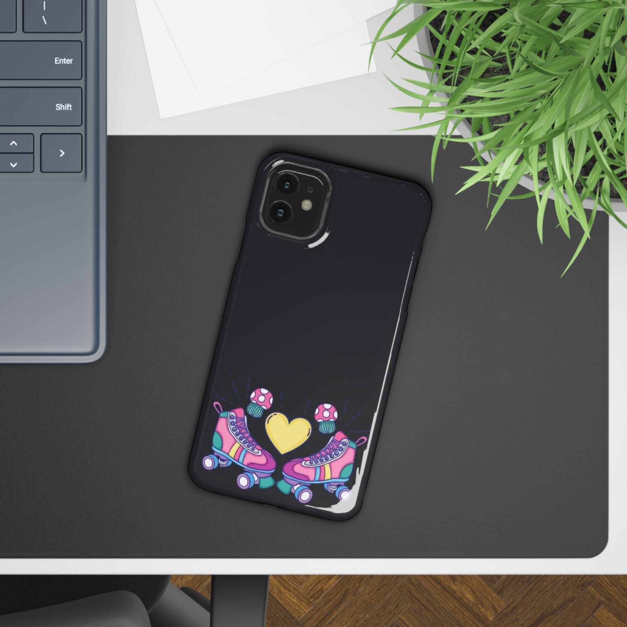 Skater's Heart Phone Case – Glide with Love Everywhere