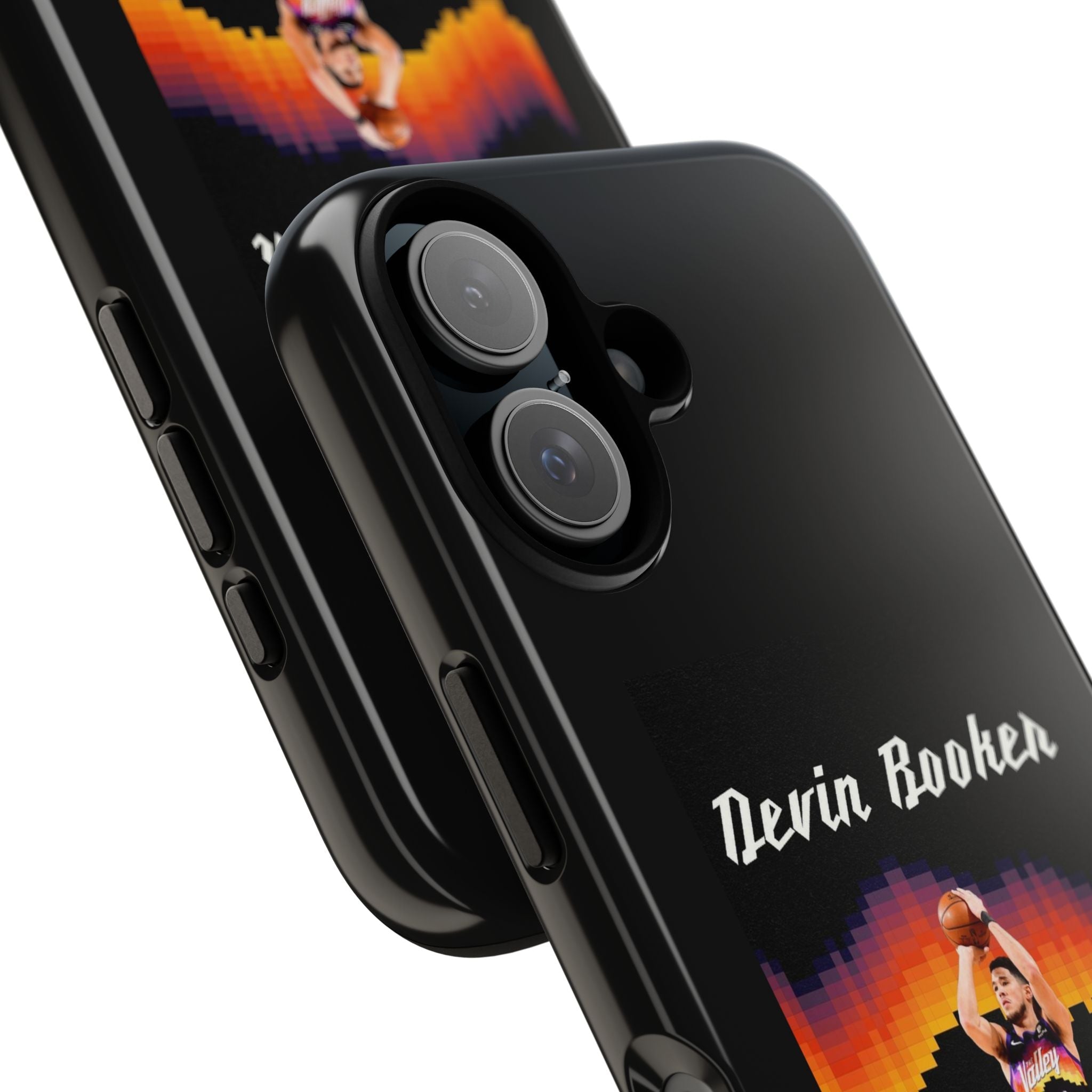 Devin Booker Precision Blaze Series – Dual-Layer ShockGuard Protection | Fits iPhone 8–16 Pro Max & Samsung Galaxy S10–S25 Ultra