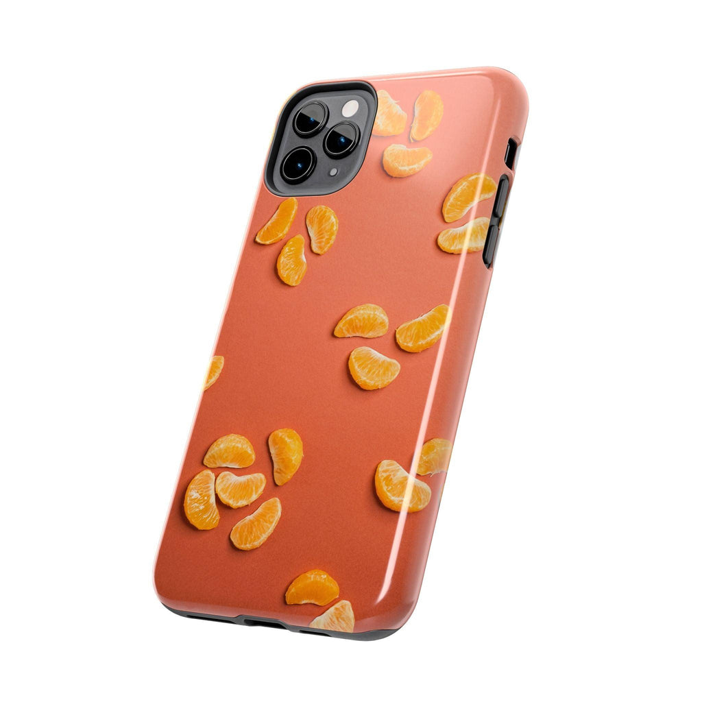Peal Oranges printed Tough Phone Cases