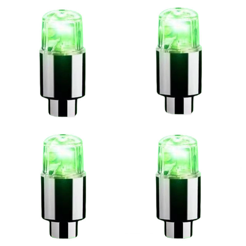 Mountain Bike Electric Motorcycle Inflating Valve Light Wheel Tire Core Hot Wheels Colorful Light