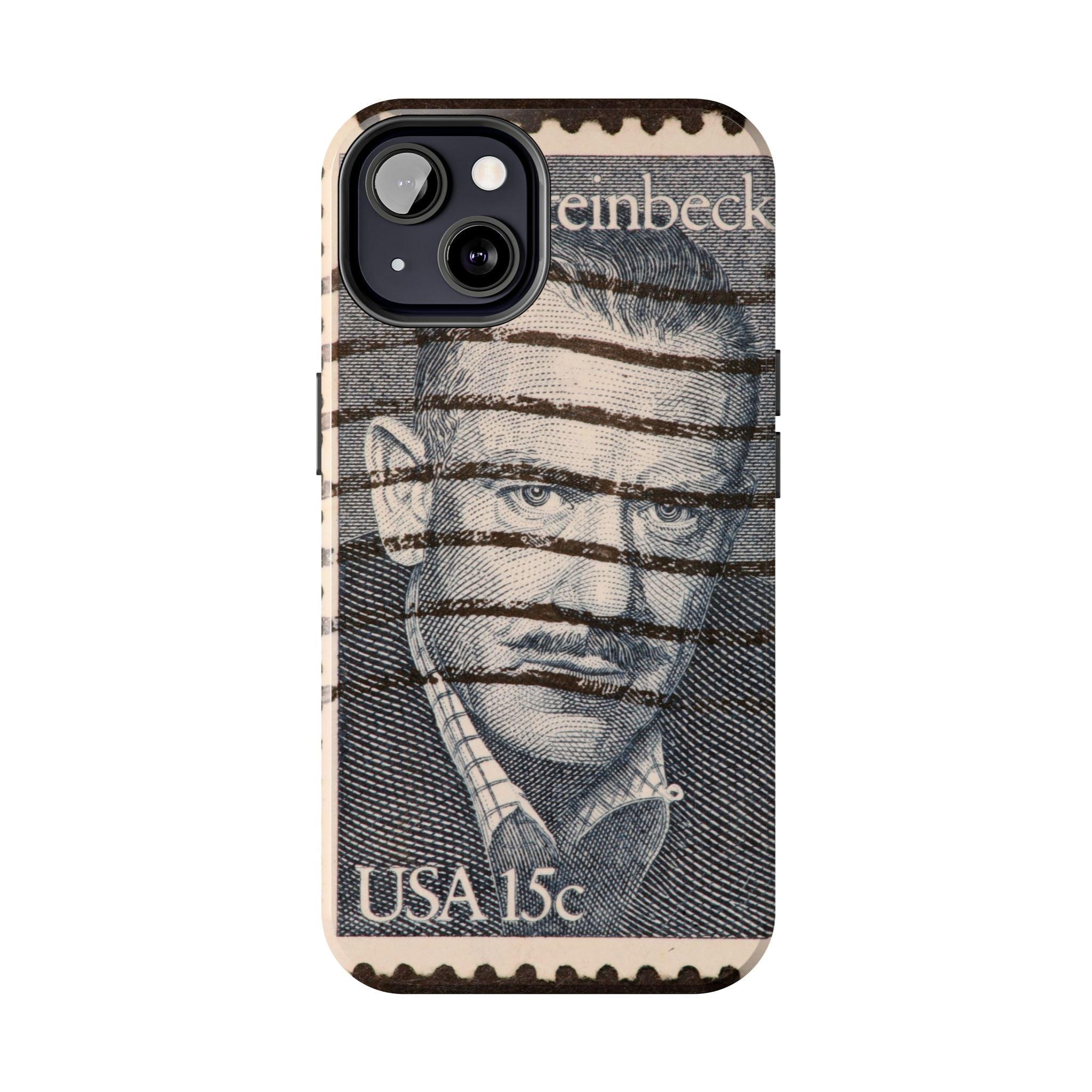 John Steinbeck USA 15c Printed Tough Phone Case for iPhone - Literary Tribute Design