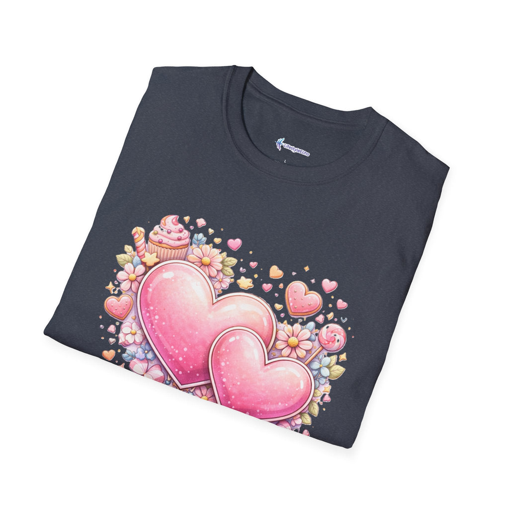 Boho Heart Tee - Bohemian Hearts Graphic T-Shirt