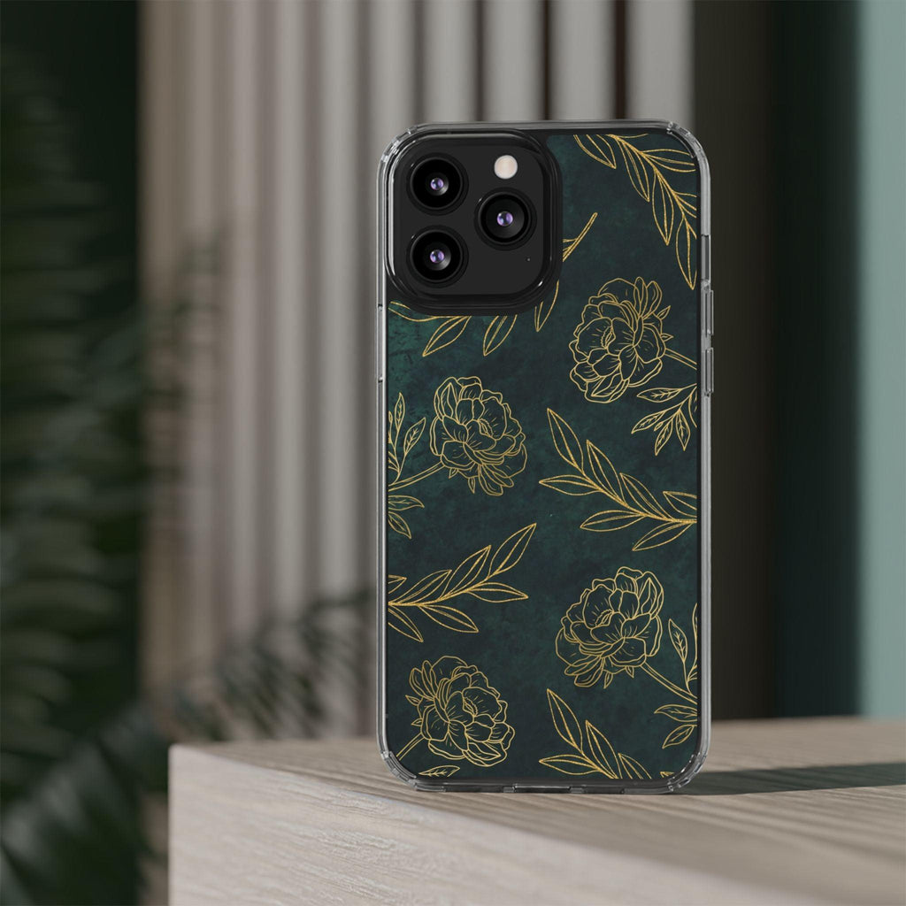 Floral Pattern Clear Cases