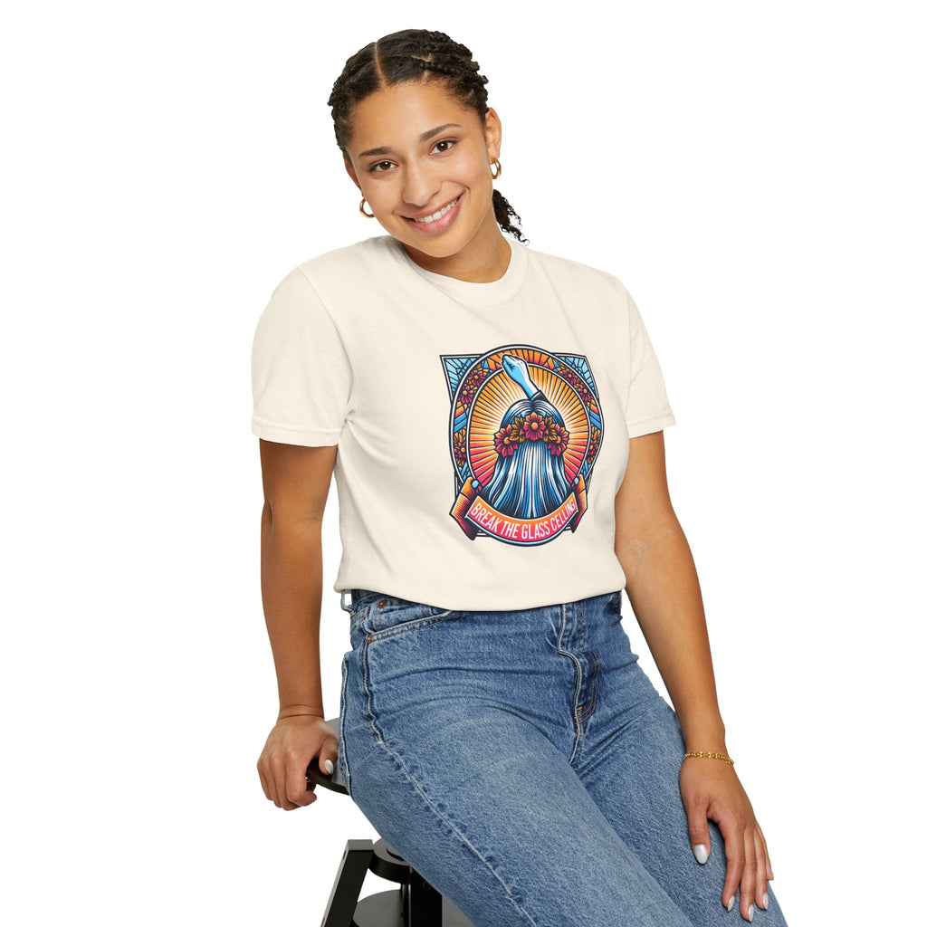Break The Glass Ceiling Tee - Women's Day Unisex - DipaliZ