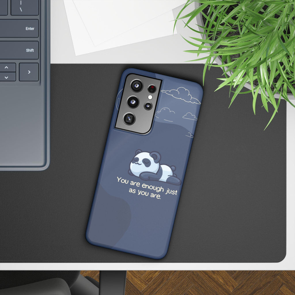 Panda Dreams Phone Case – Cozy Vibes & Inspiring Words