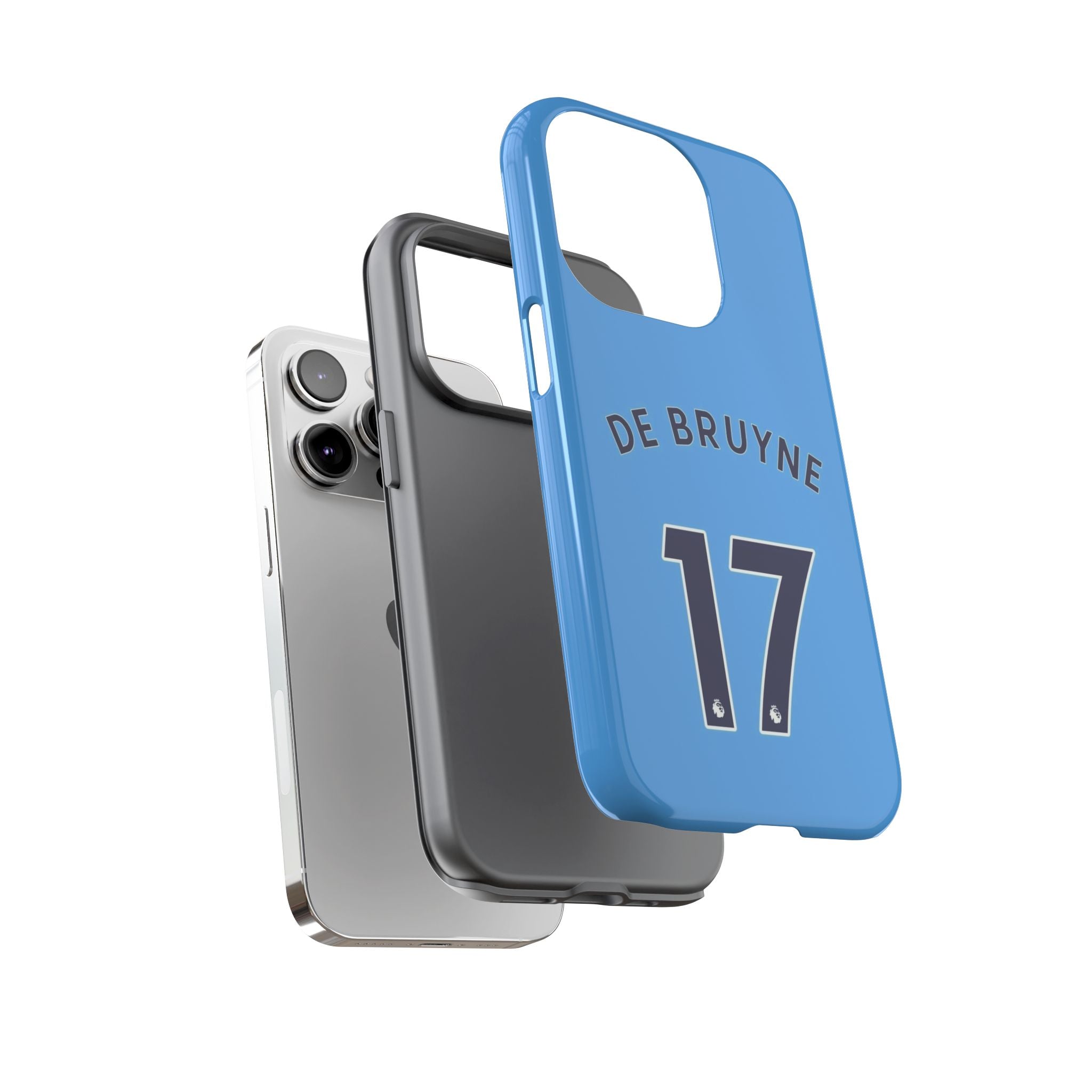 Kevin De Bruyne VisionGuard – Enhanced Protection & Sleek Design | Fits iPhone 8–16 Pro Max & Galaxy S10–S25 Ultra