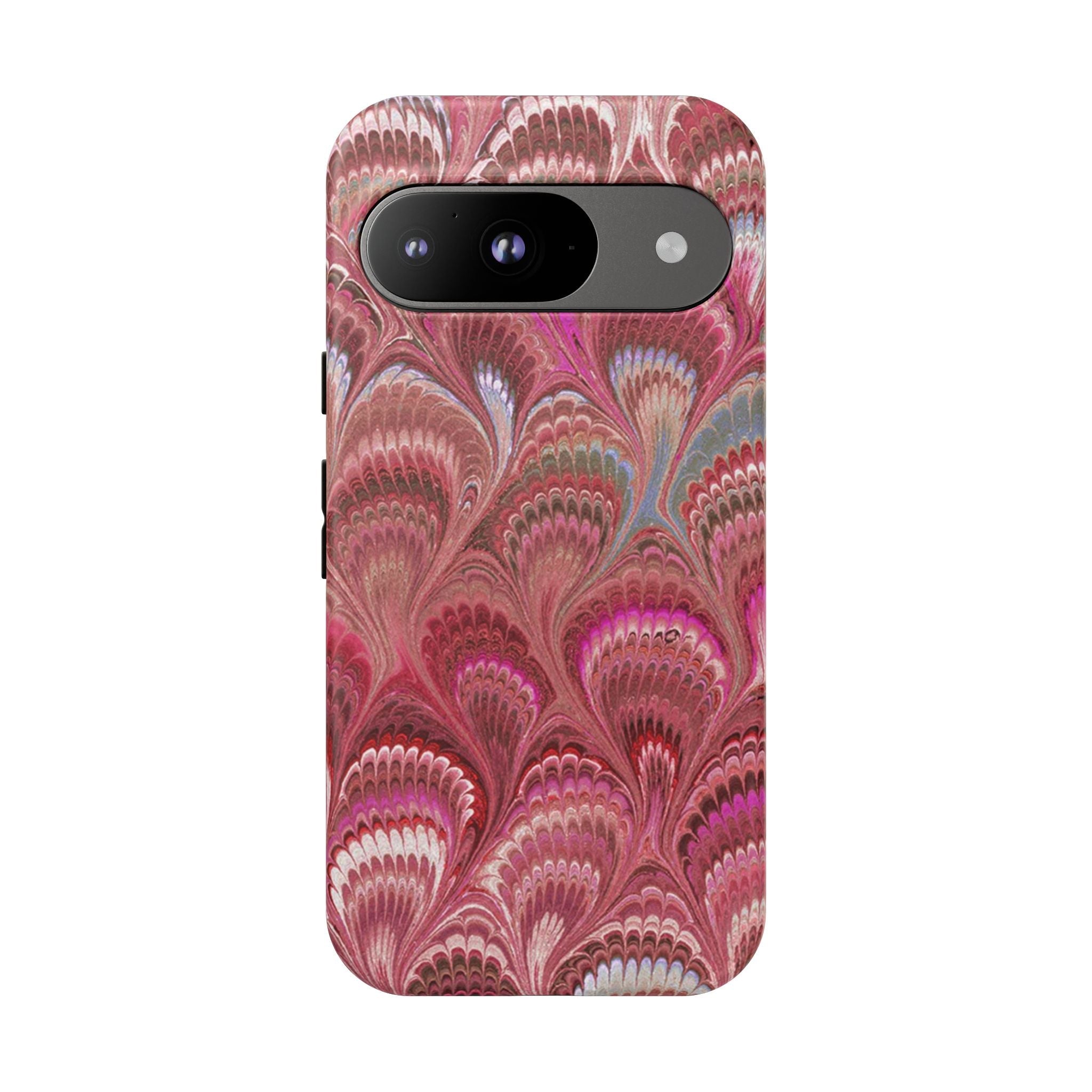 Shades of Pink Marbled Phone Case —  Dual Layer - Tough Protective Phone Cover