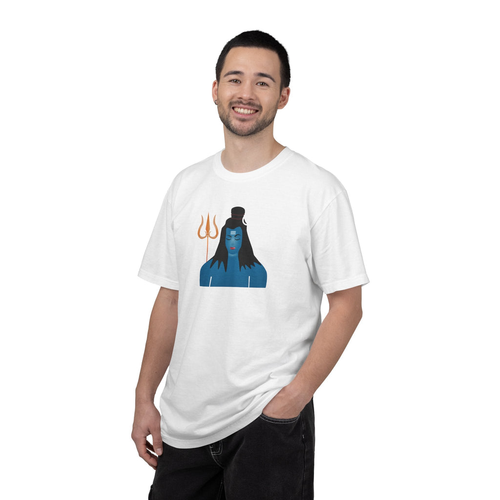 Lord Shiva Cotton T-Shirt - Garment Dyed Comfort Tee - DipaliZ