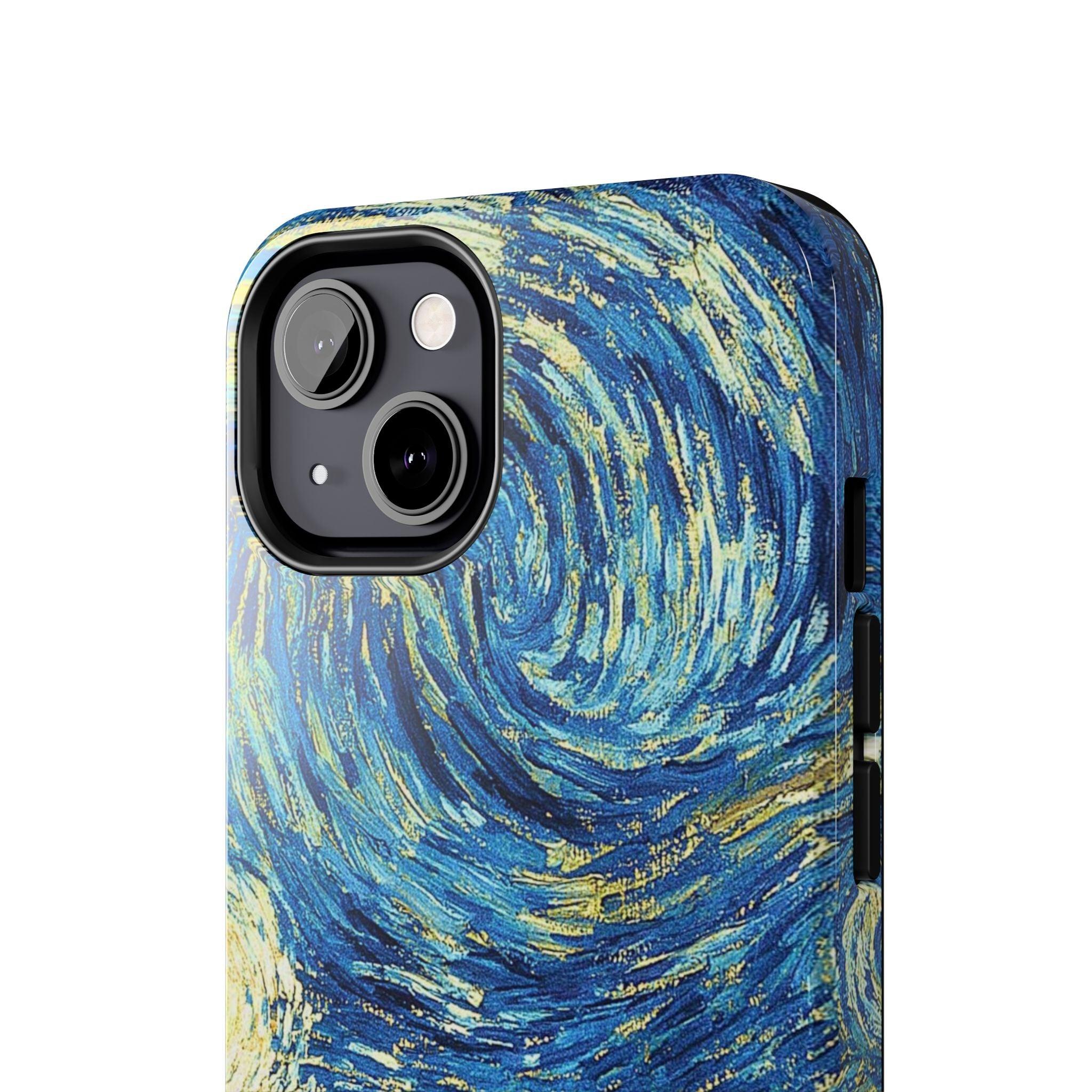 Blue And Yellow Theme Art Colors Tough Phone Cases