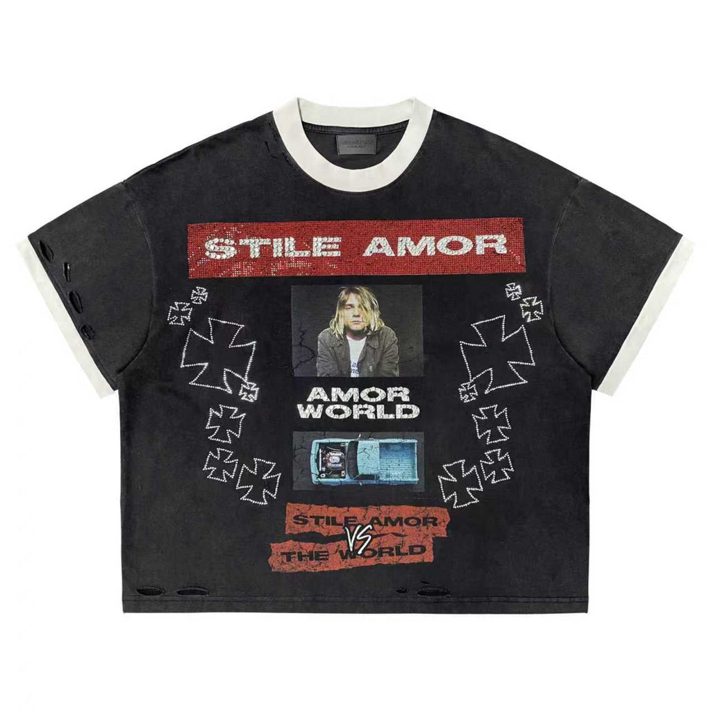 SA WORLD STONE TEE