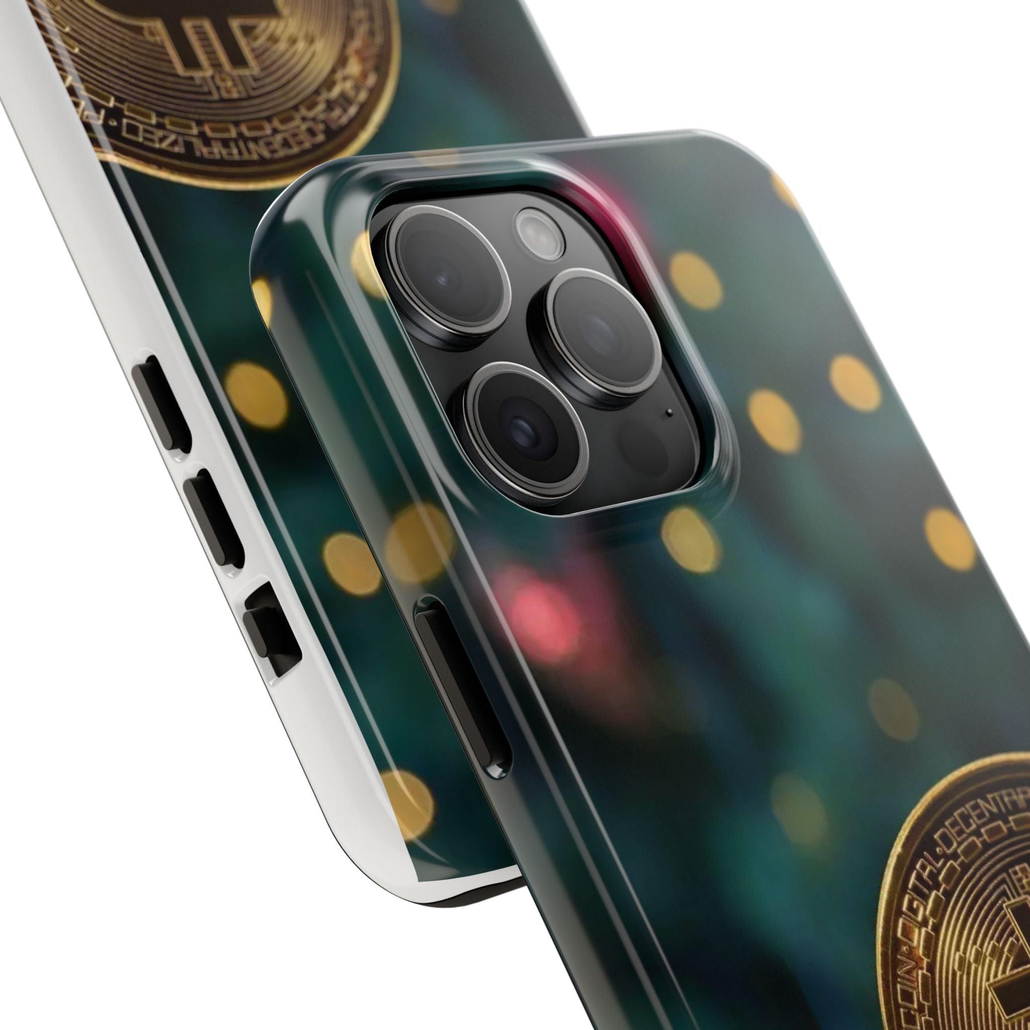 Crypto Bitcoin High Quality Printed Tough Phone Cases