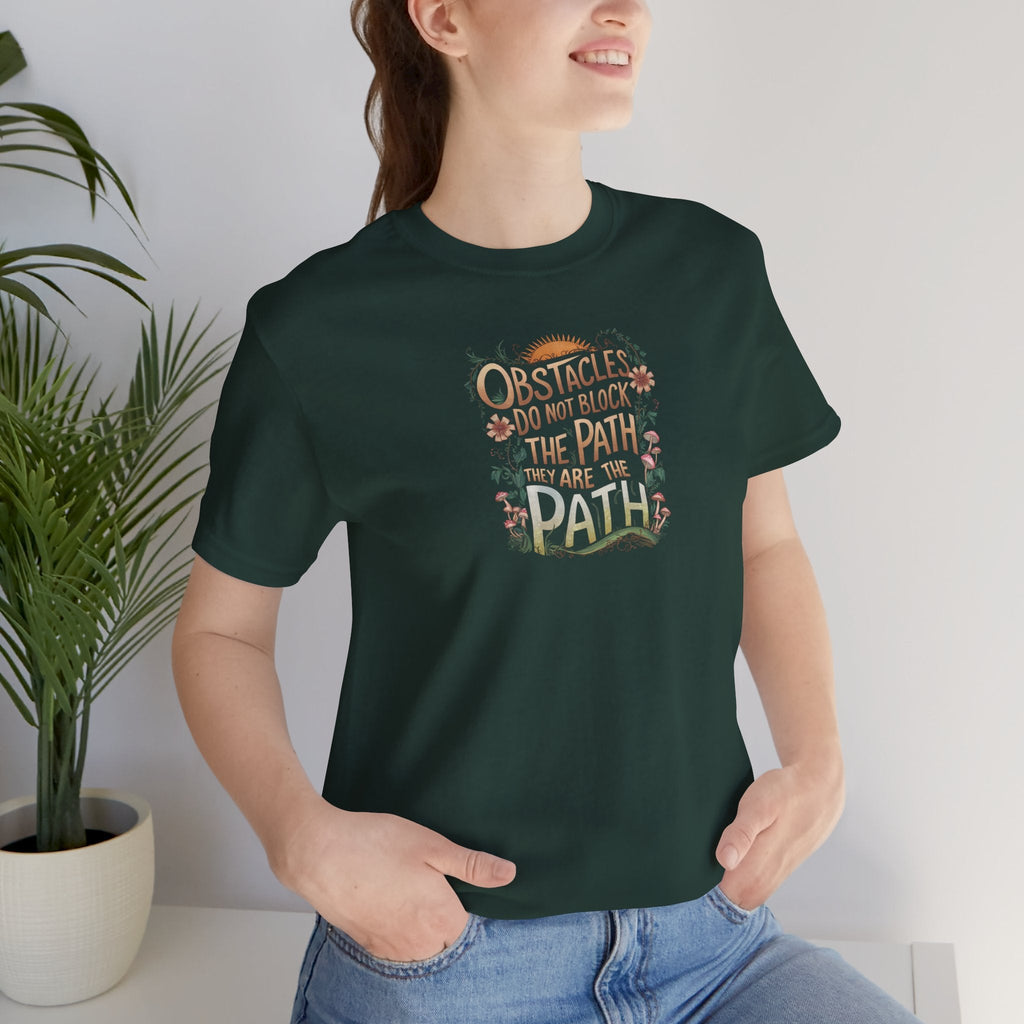 Unisex Jersey Short Sleeve Tee - Eye-Catching Print - DipaliZ