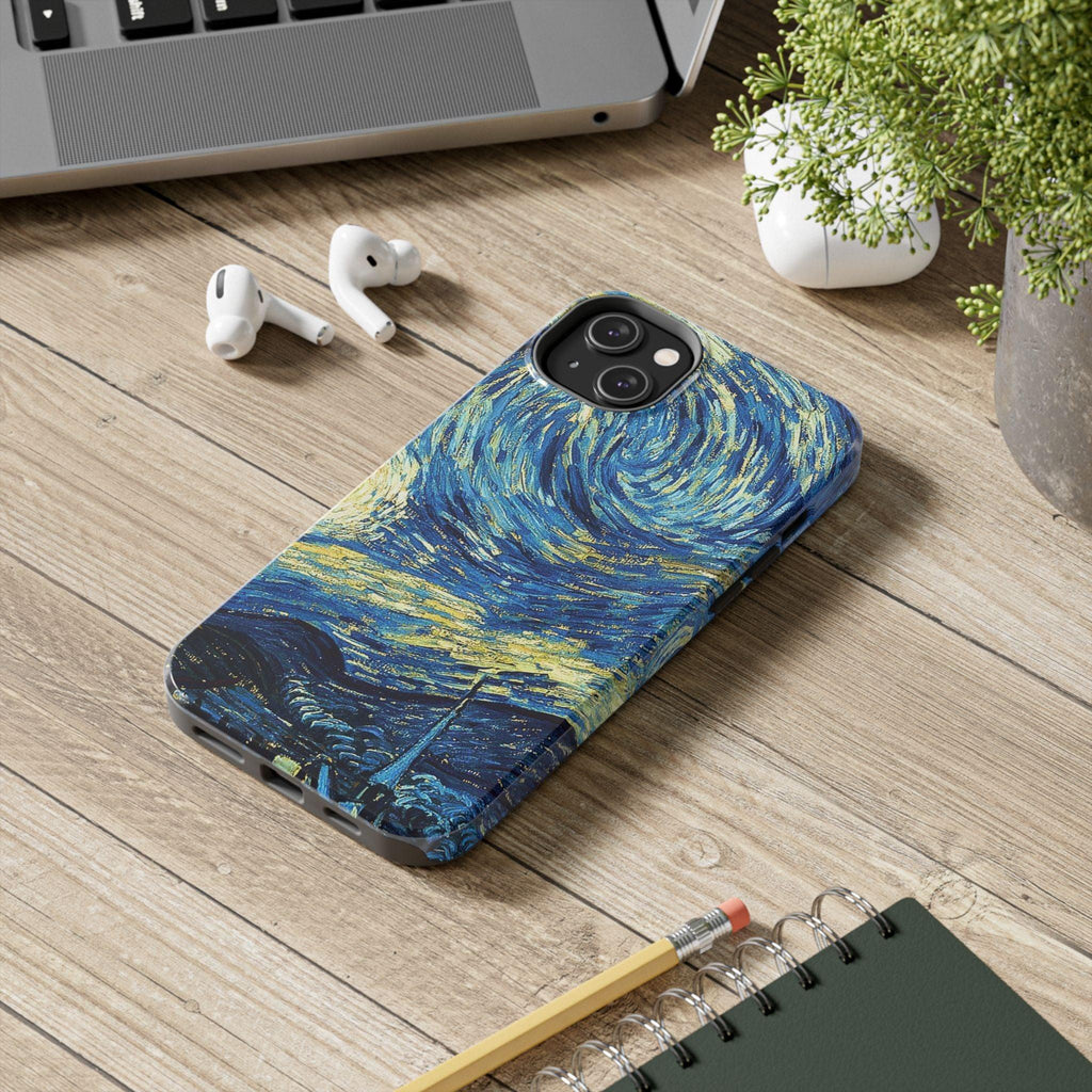 Blue And Yellow Theme Art Colors Tough Phone Cases