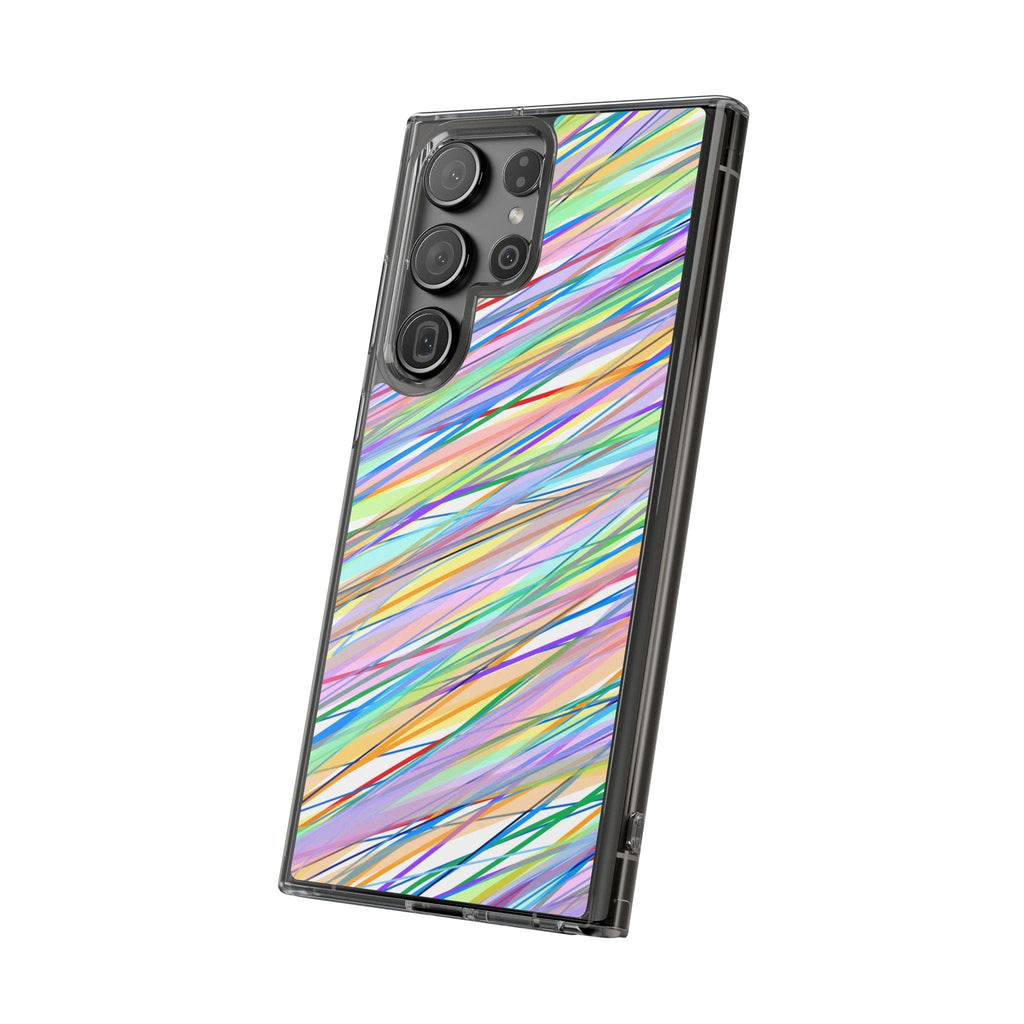 Threads Of Colors Clear Case