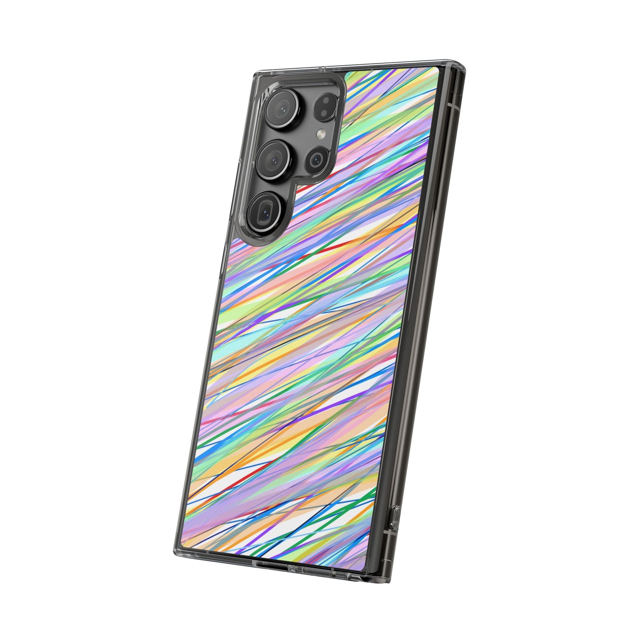 Threads Of Colors Clear Case