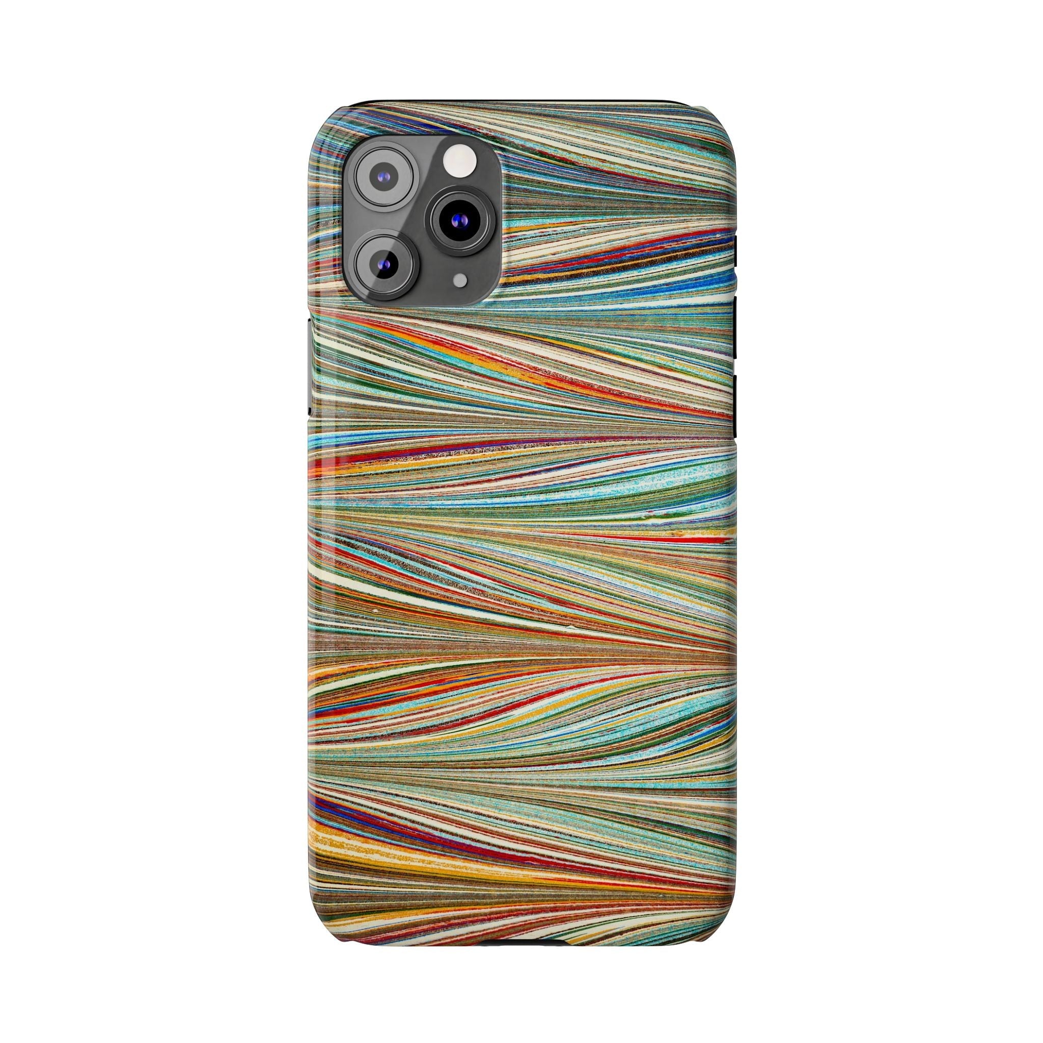 Florentine Multi-Colored Marbled Phone Case