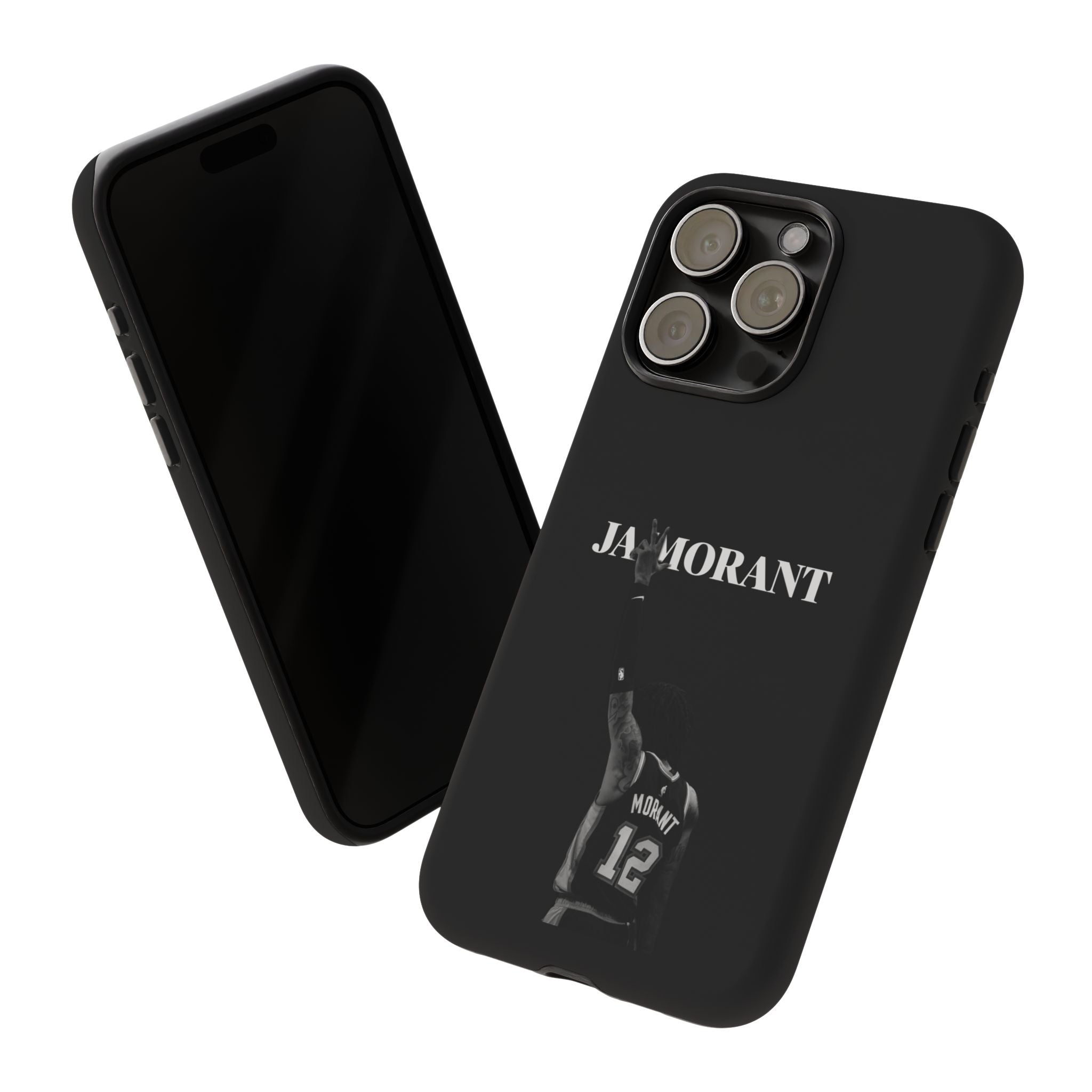 Ja Morant Explosive Drive Series – Shock-Absorbing Dual-Layer Case | Compatible with iPhone 8–16 Pro Max & Samsung Galaxy S10–S25 Ultra