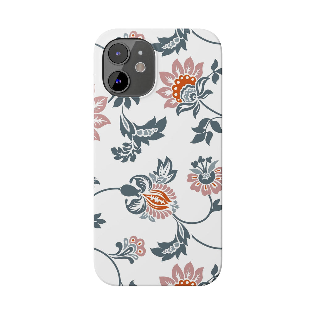 Pink and Green Floral