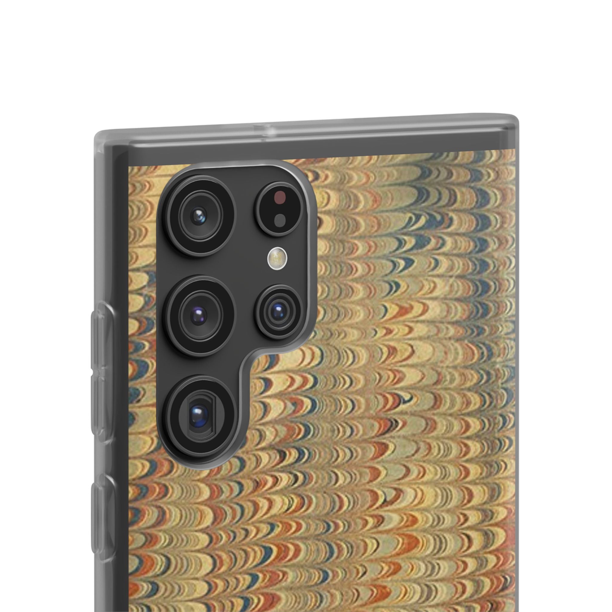 Golden Fall Neutrals Italian Marbled Design Stylish Phone Cases
