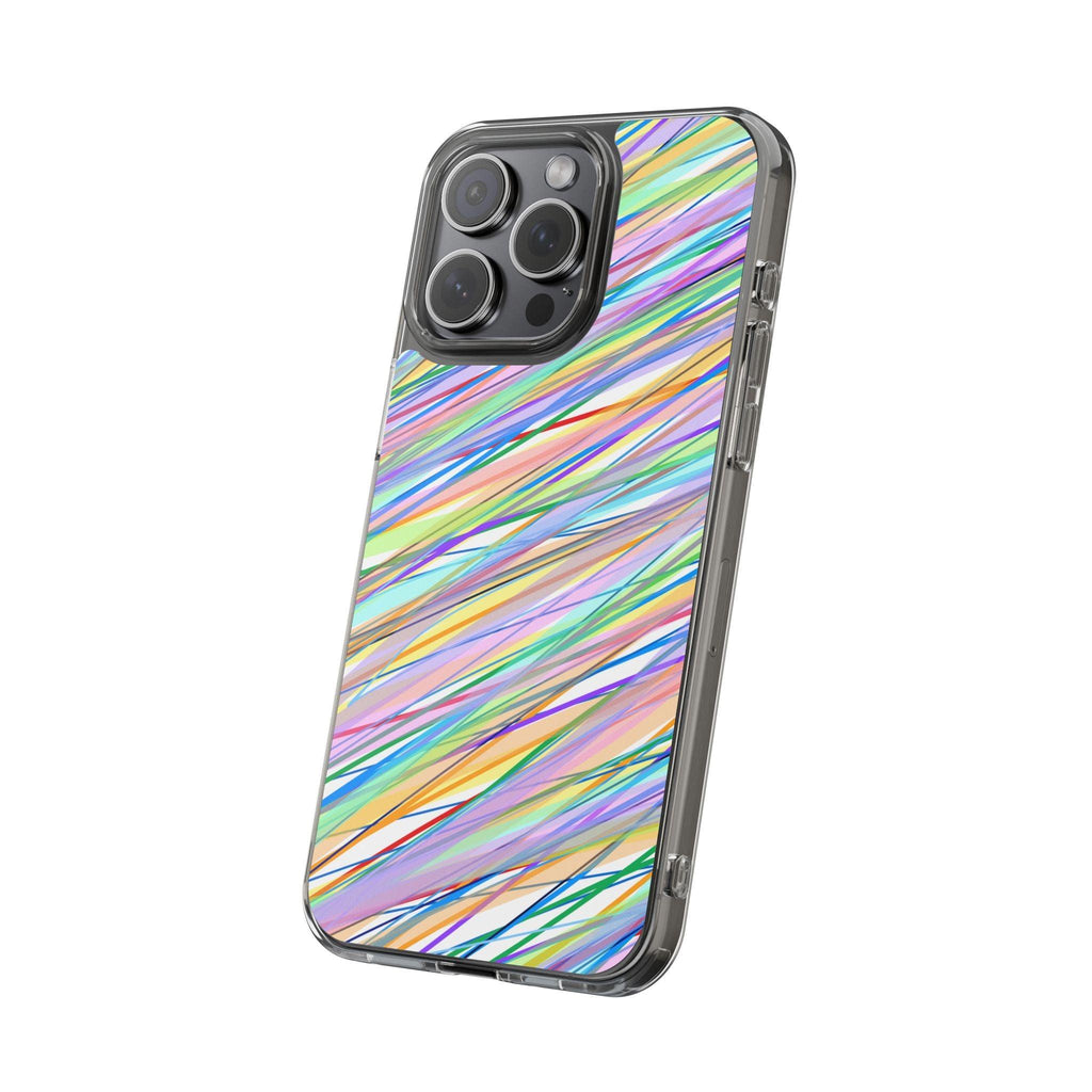 Threads Of Colors Clear Case