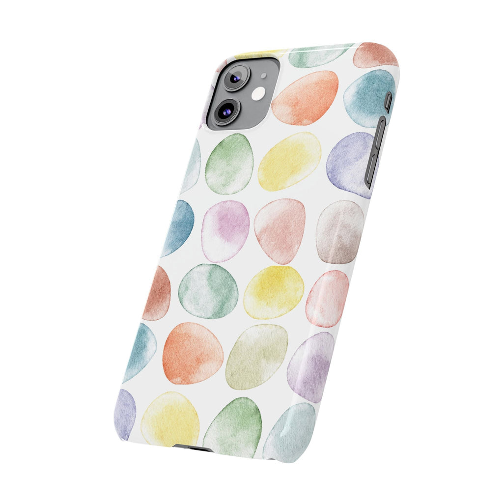 Colorful Watercolor Organic Circle Phone Cases